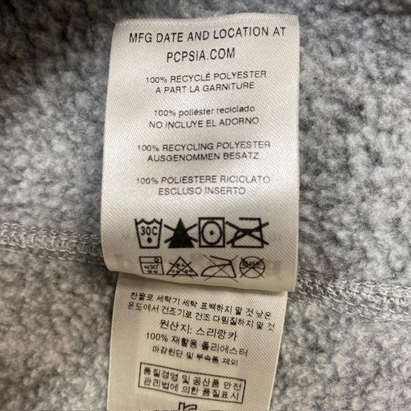 Patagonia Gray Fleece‎ Quarter Zip Pullover Sweater Women's Size Small - Picture 12 of 13